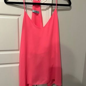 Karlie hot pink tank